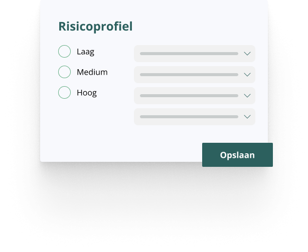 Risicoprofielen vastleggen _ onderzoeken